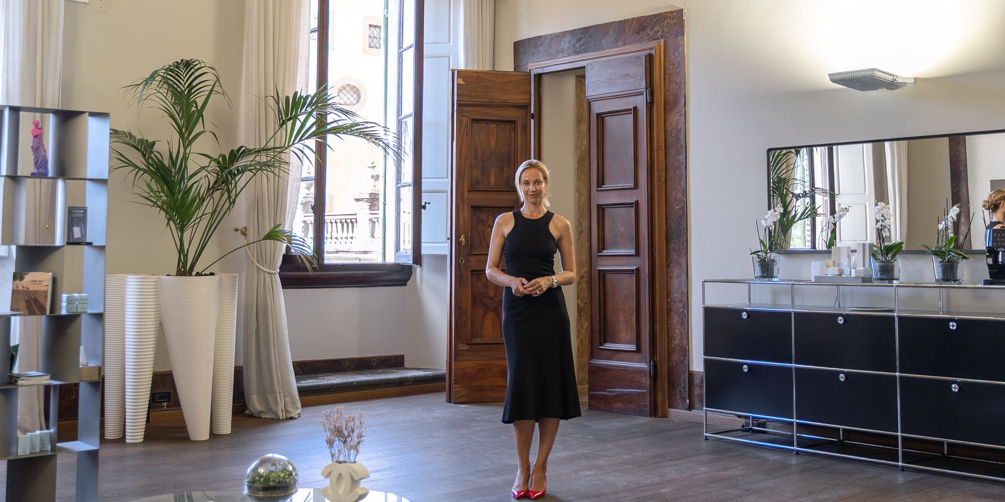 Dott.ssa Maria Gavrilova nello studio di Firenze
